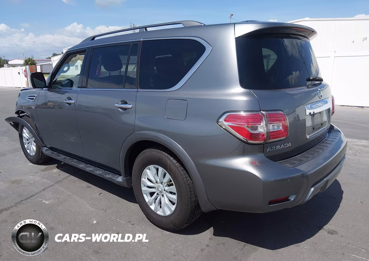 2019 Nissan Armada Sv VIN:JN8AY2ND1K9086295 - 3