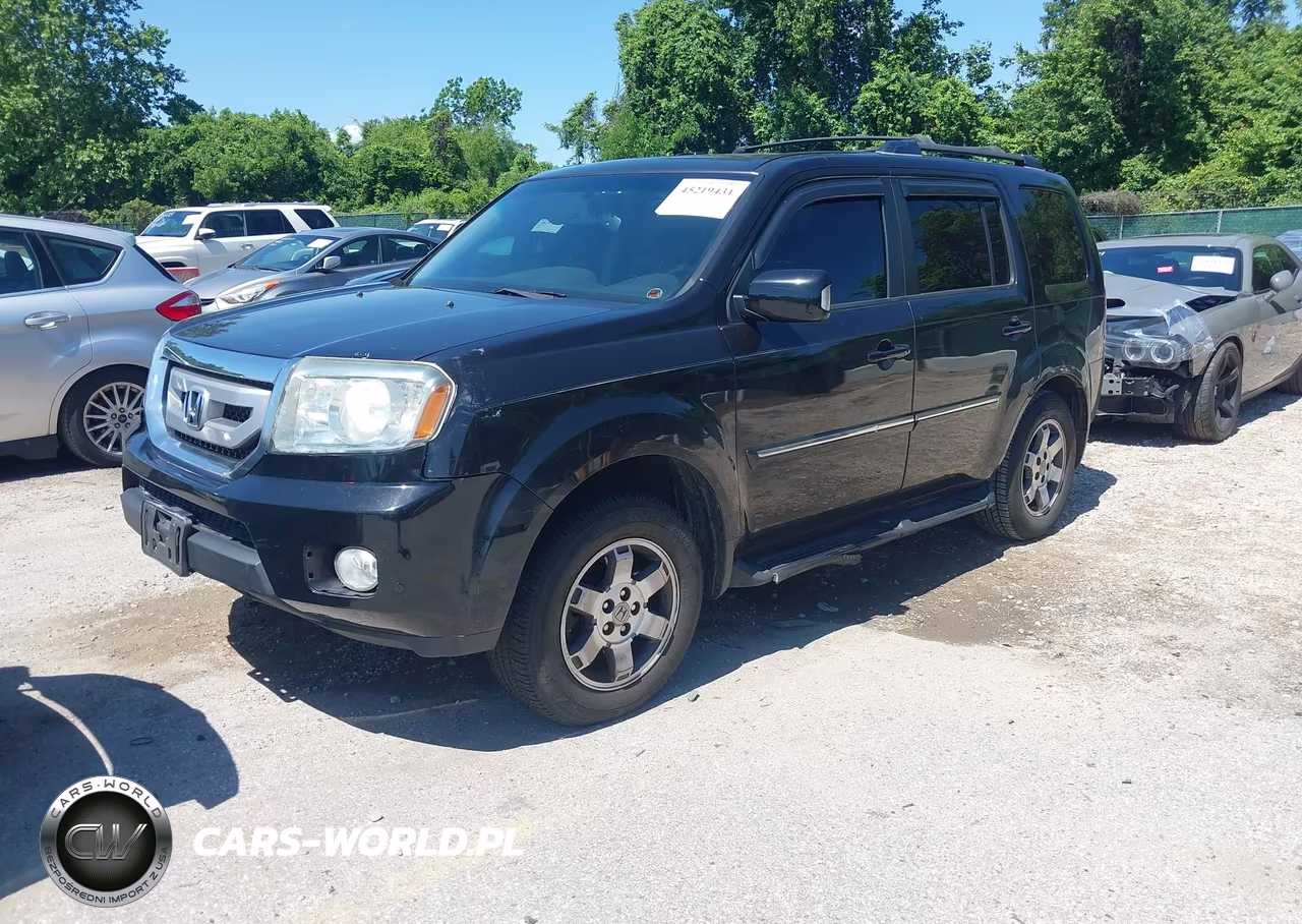 2011 Honda Pilot Touring VIN:5FNYF4H98BB071849 - 2