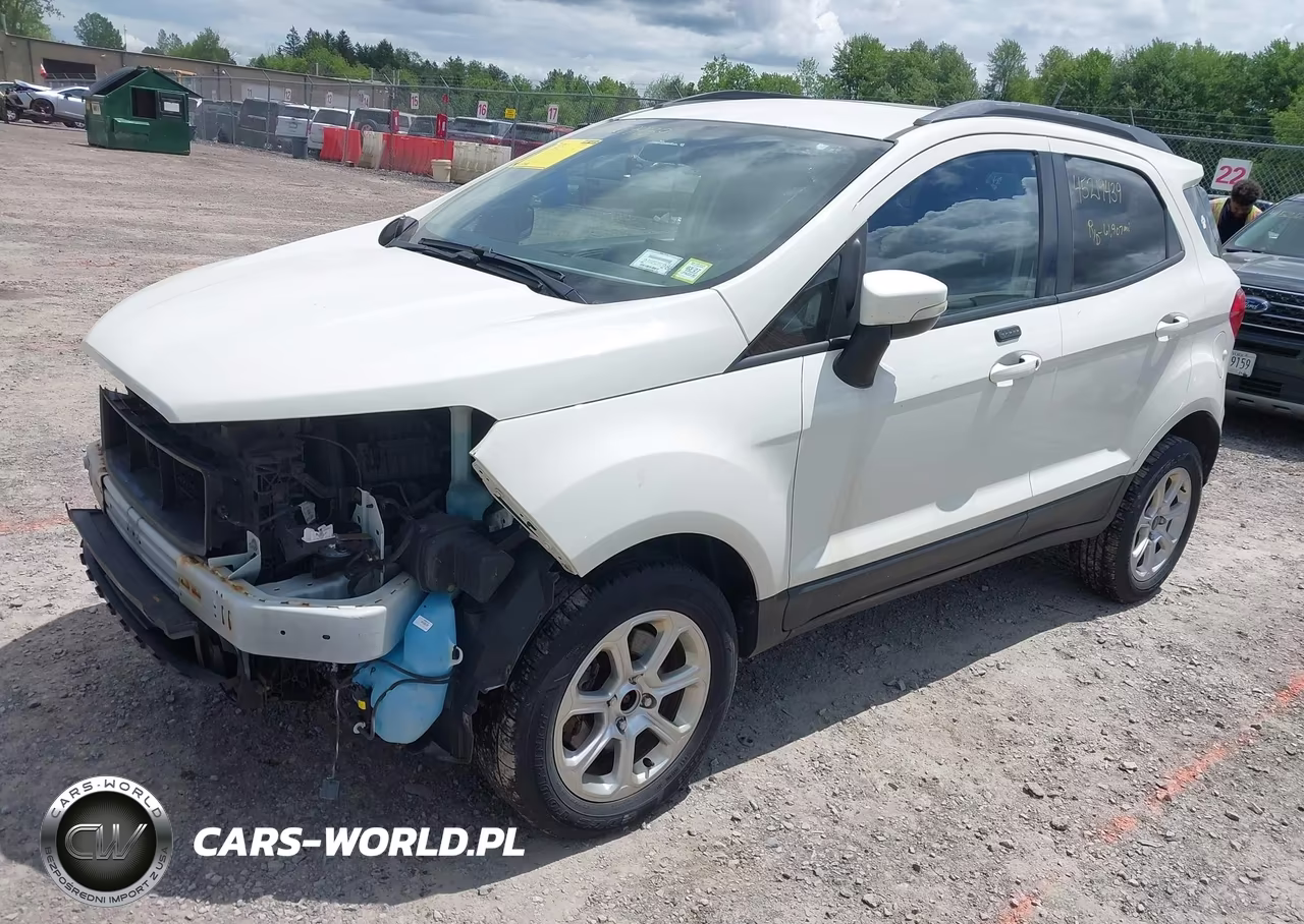 2020 Ford Ecosport Se VIN:MAJ6S3GL2LC322721 - 2