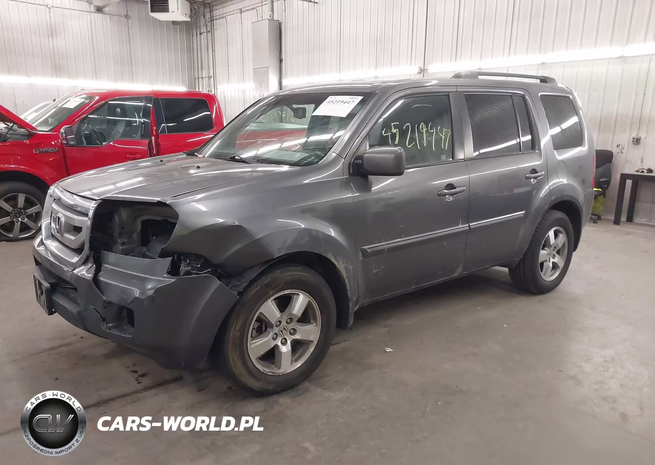 2010 Honda Pilot Ex-L VIN:5FNYF4H66AB037770 - 2
