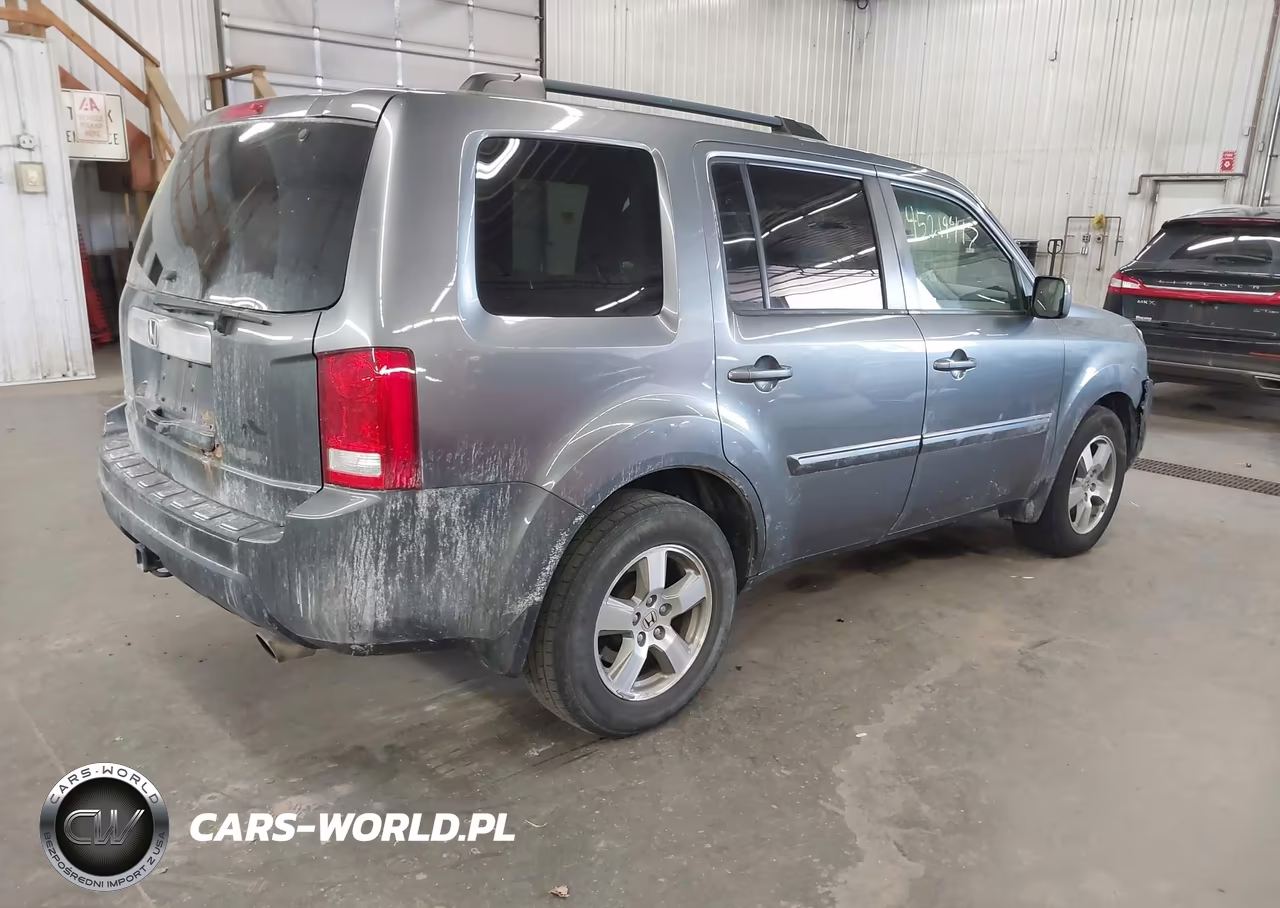 2010 Honda Pilot Ex-L VIN:5FNYF4H66AB037770 - 4