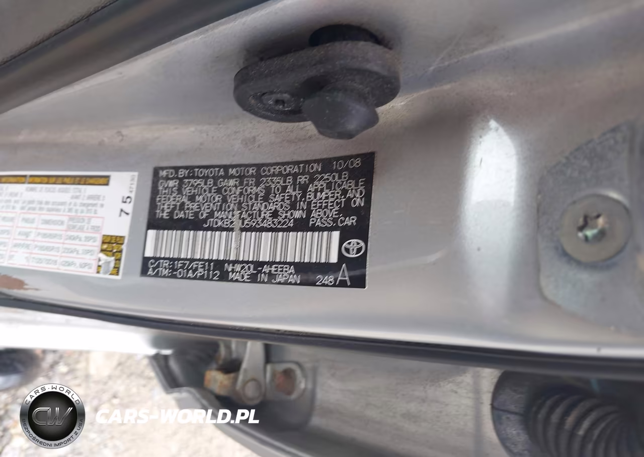 2009 Toyota Prius VIN:JTDKB20U593483224 - 9