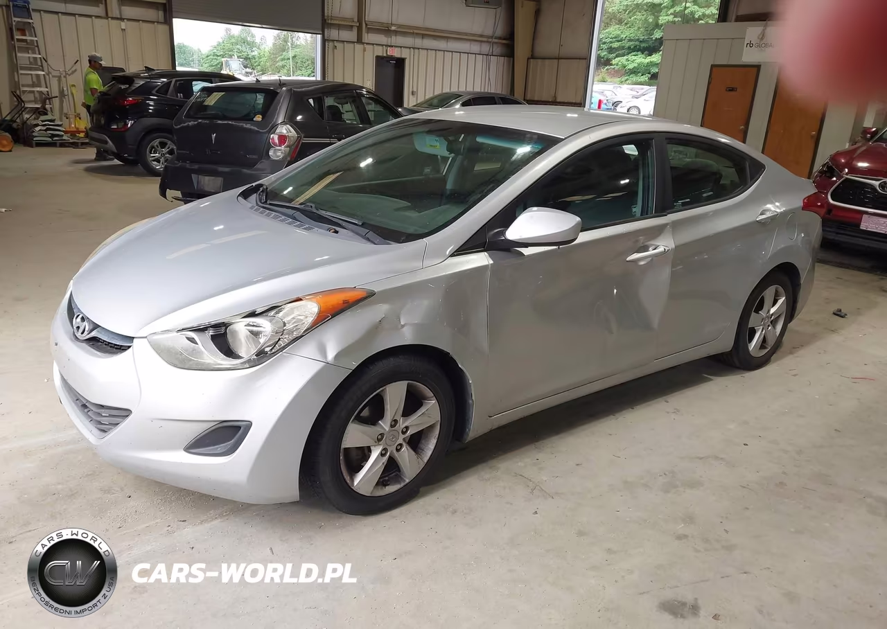 2013 Hyundai Elantra Gls VIN:5NPDH4AE2DH373853 - 2