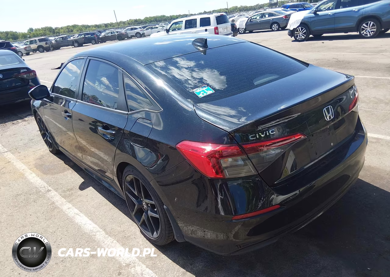 2022 Honda Civic Sport VIN:2HGFE2F52NH590569 - 3