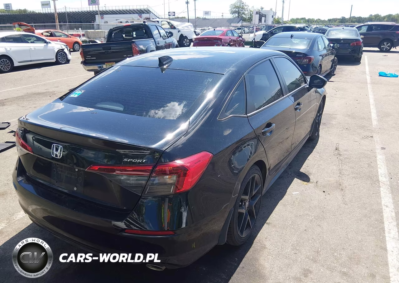 2022 Honda Civic Sport VIN:2HGFE2F52NH590569 - 4
