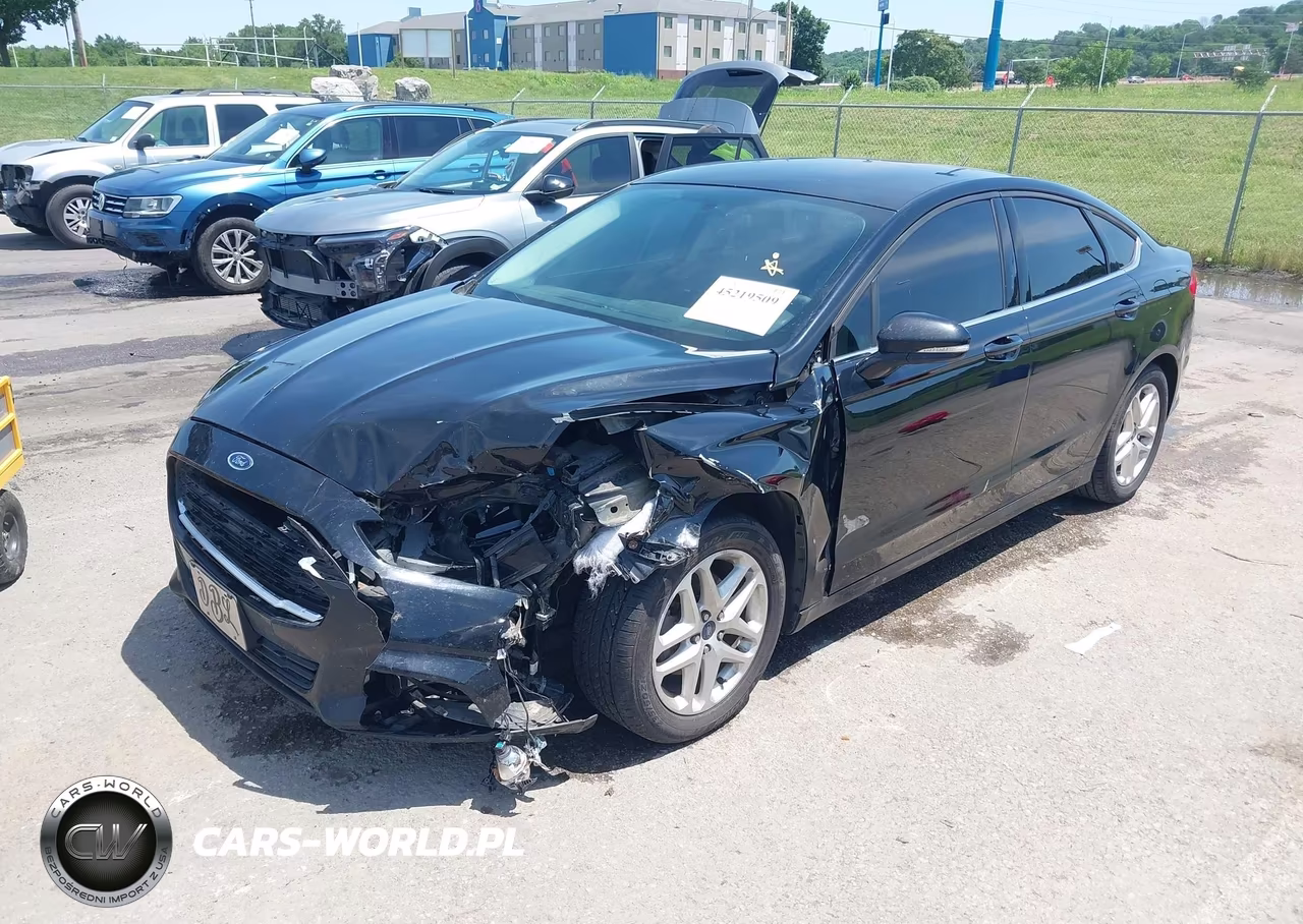 2016 Ford Fusion Se VIN:1FA6P0H72G5106895 - 2