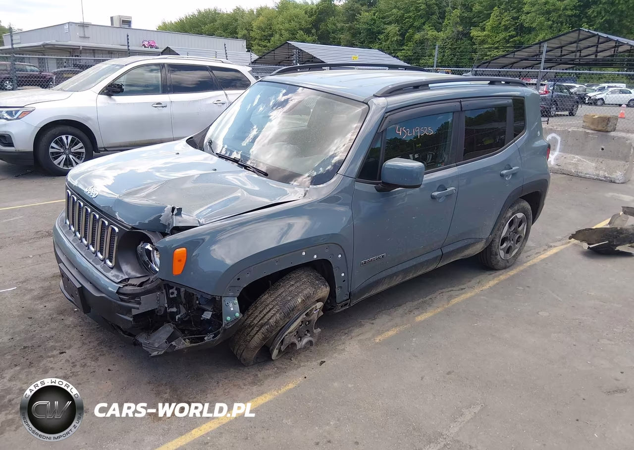 2017 Jeep Renegade Latitude 4X4 VIN:ZACCJBBH7HPF93421 - 2