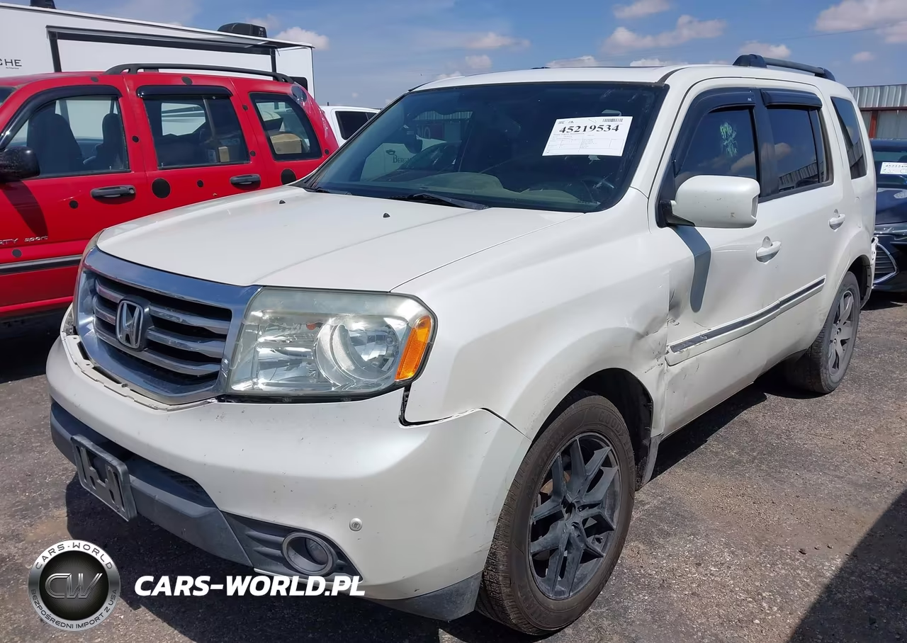 2013 Honda Pilot Touring VIN:5FNYF4H96DB040277 - 2