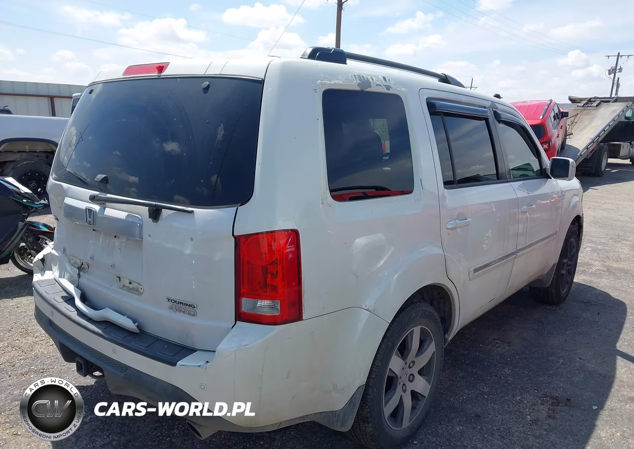2013 Honda Pilot Touring VIN:5FNYF4H96DB040277 - 4