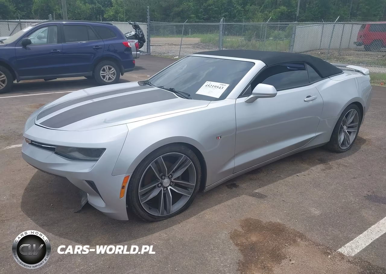 2017 Chevrolet Camaro 1Lt VIN:1G1FB3DS6H0171602 - 2