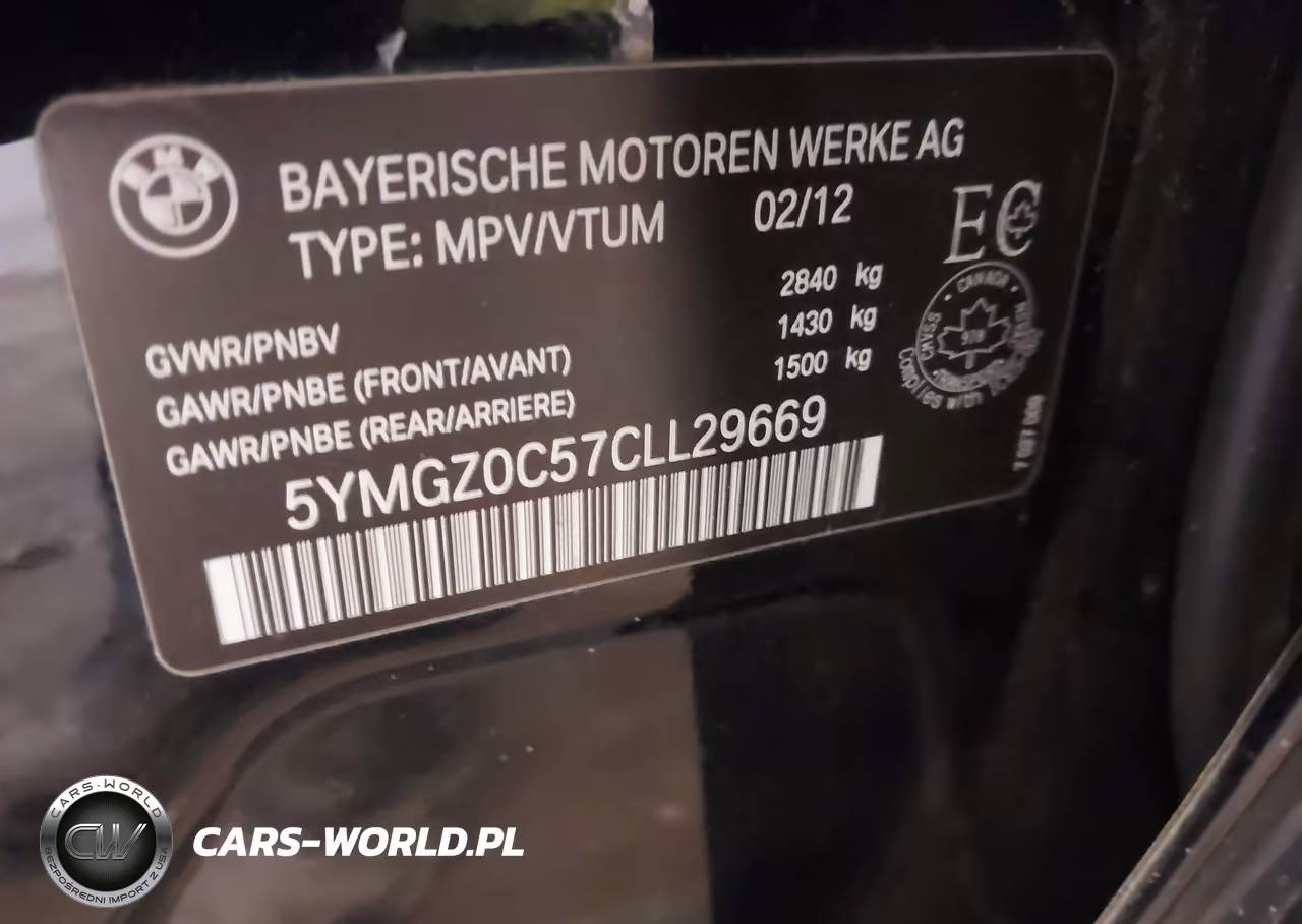 2012 BMW X6 M VIN:5YMGZ0C57CLL29669 - 9