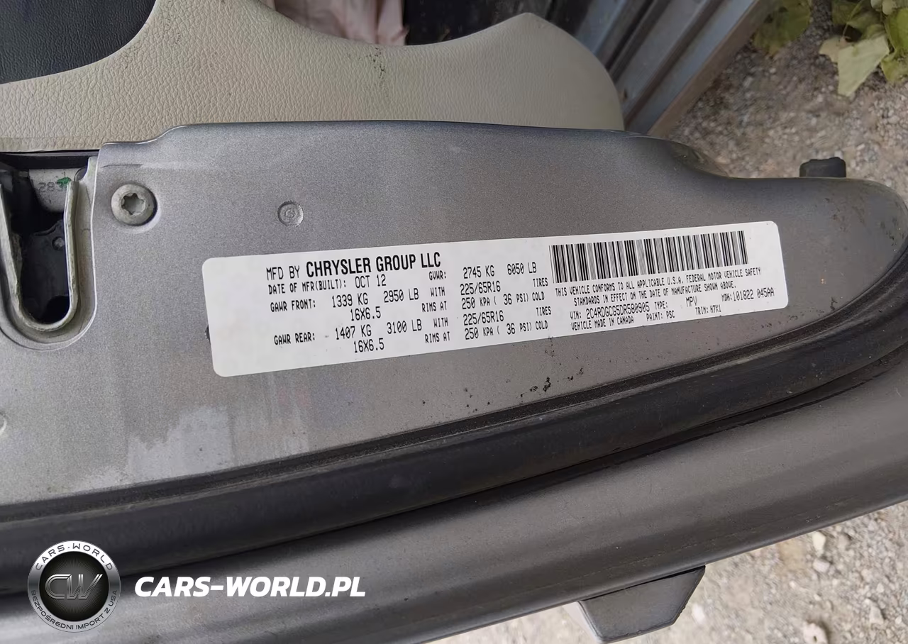 2013 Dodge Grand Caravan Sxt VIN:2C4RDGCG5DR580905 - 9