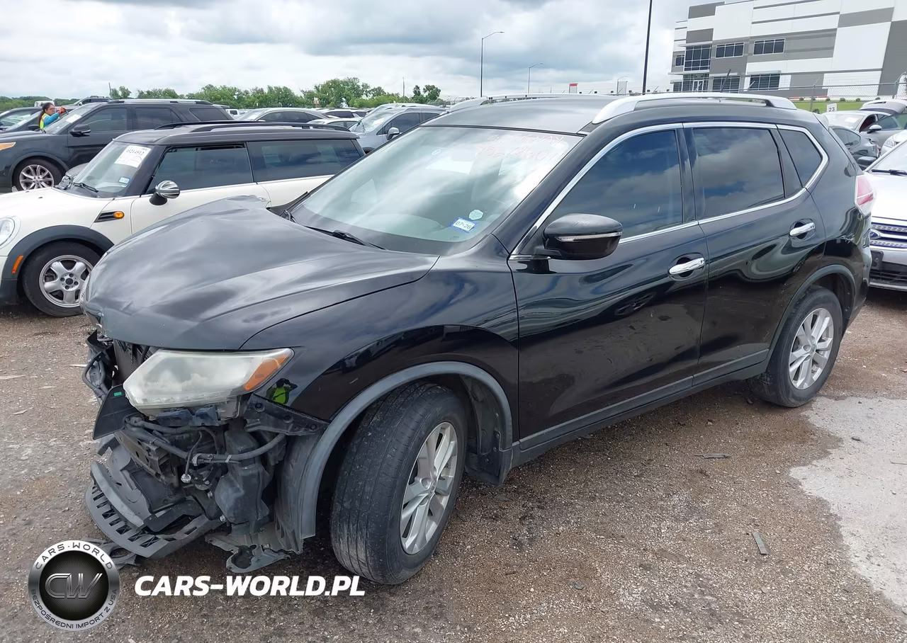 2015 Nissan Rogue Sv VIN:KNMAT2MT0FP518525 - 2