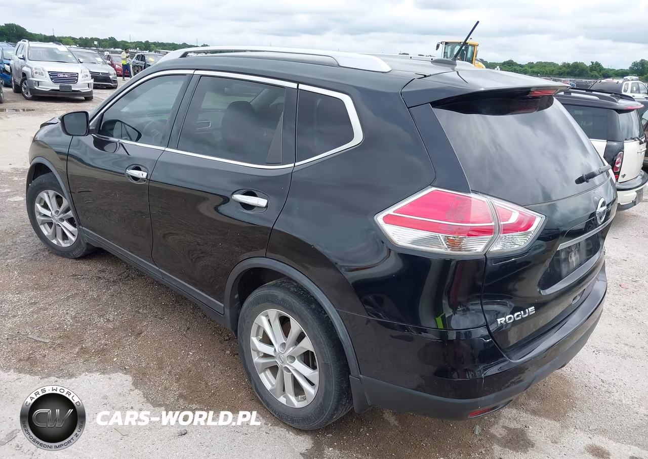 2015 Nissan Rogue Sv VIN:KNMAT2MT0FP518525 - 3