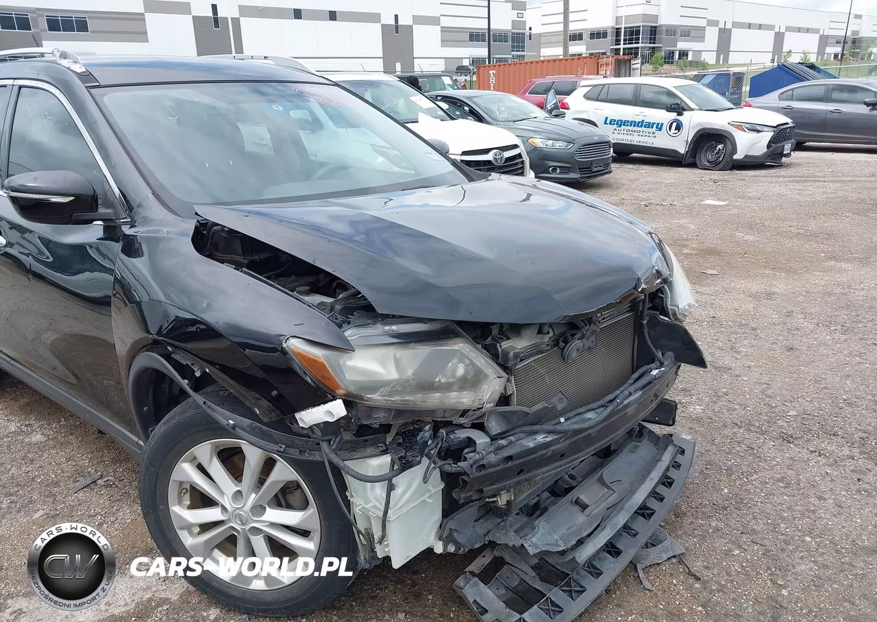 2015 Nissan Rogue Sv VIN:KNMAT2MT0FP518525 - 6