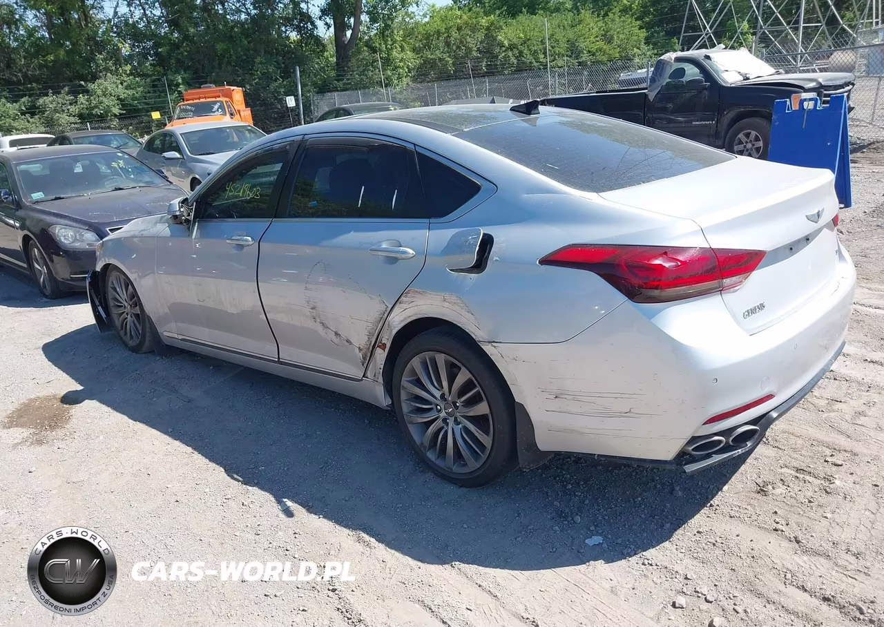 2015 Hyundai Genesis 5.0 VIN:KMHGN4JF1FU053040 - 3
