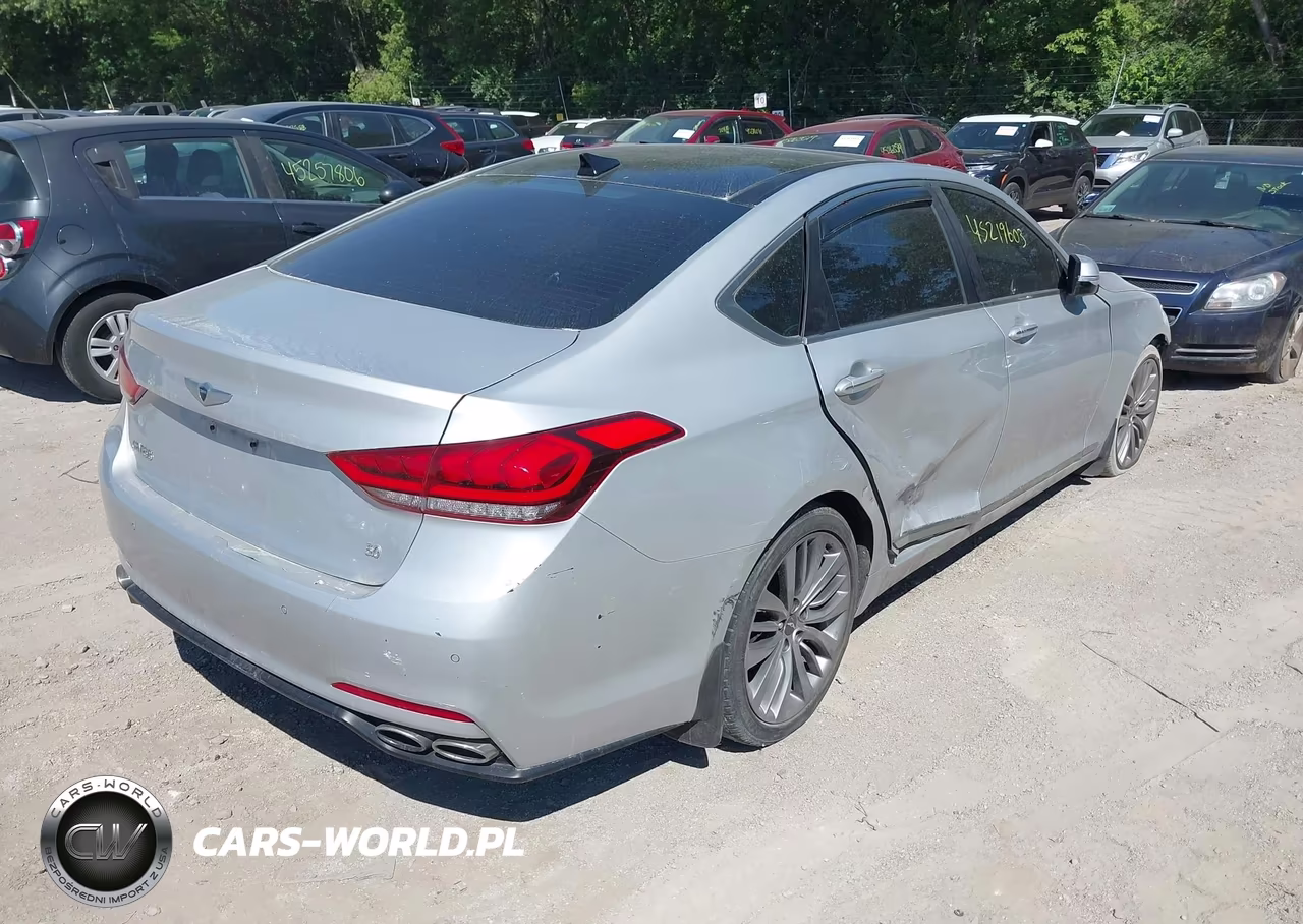 2015 Hyundai Genesis 5.0 VIN:KMHGN4JF1FU053040 - 4