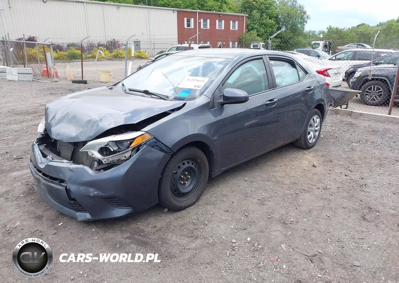 2014 Toyota Corolla Le VIN:2T1BURHE7EC003119 - 2
