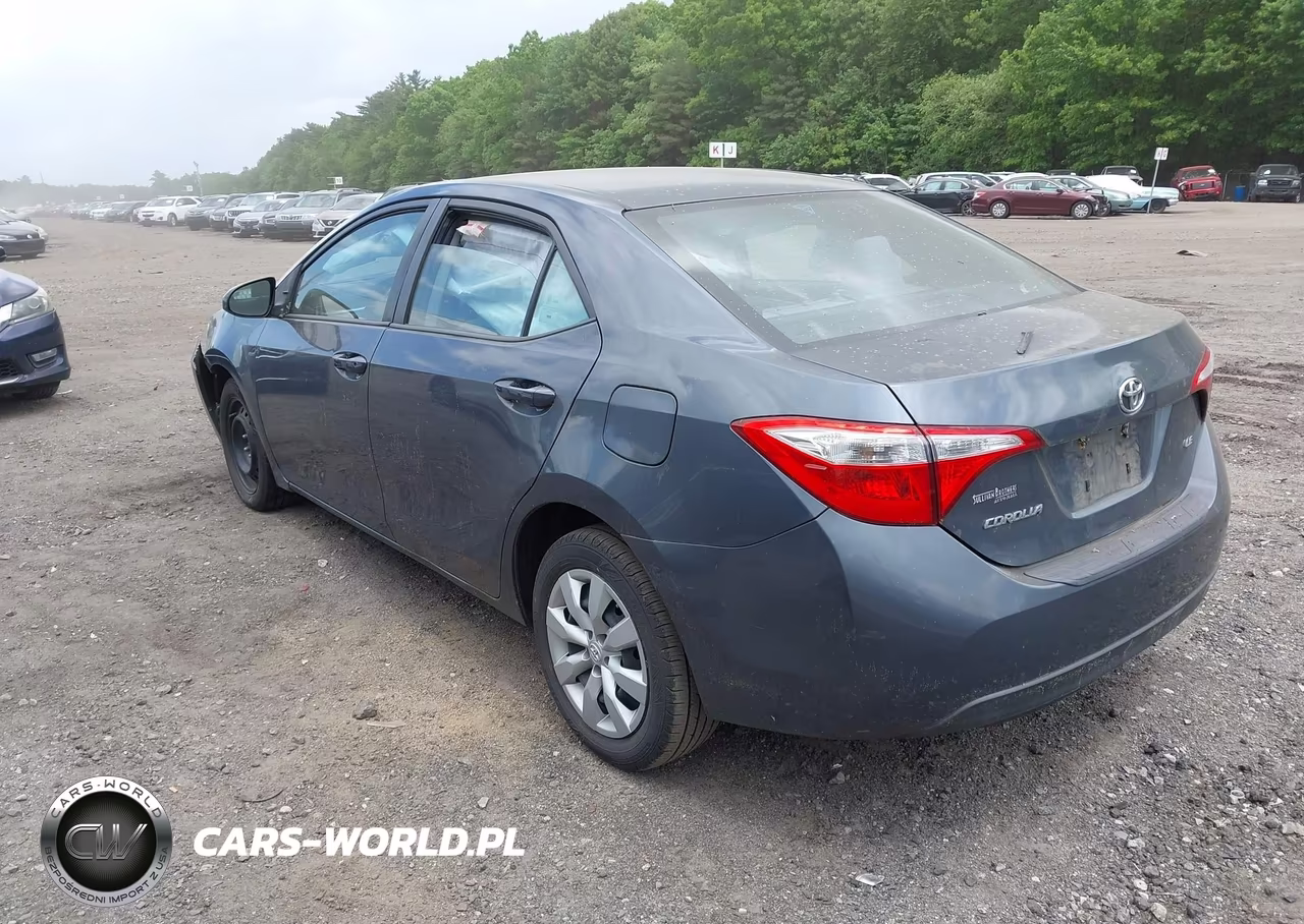 2014 Toyota Corolla Le VIN:2T1BURHE7EC003119 - 3