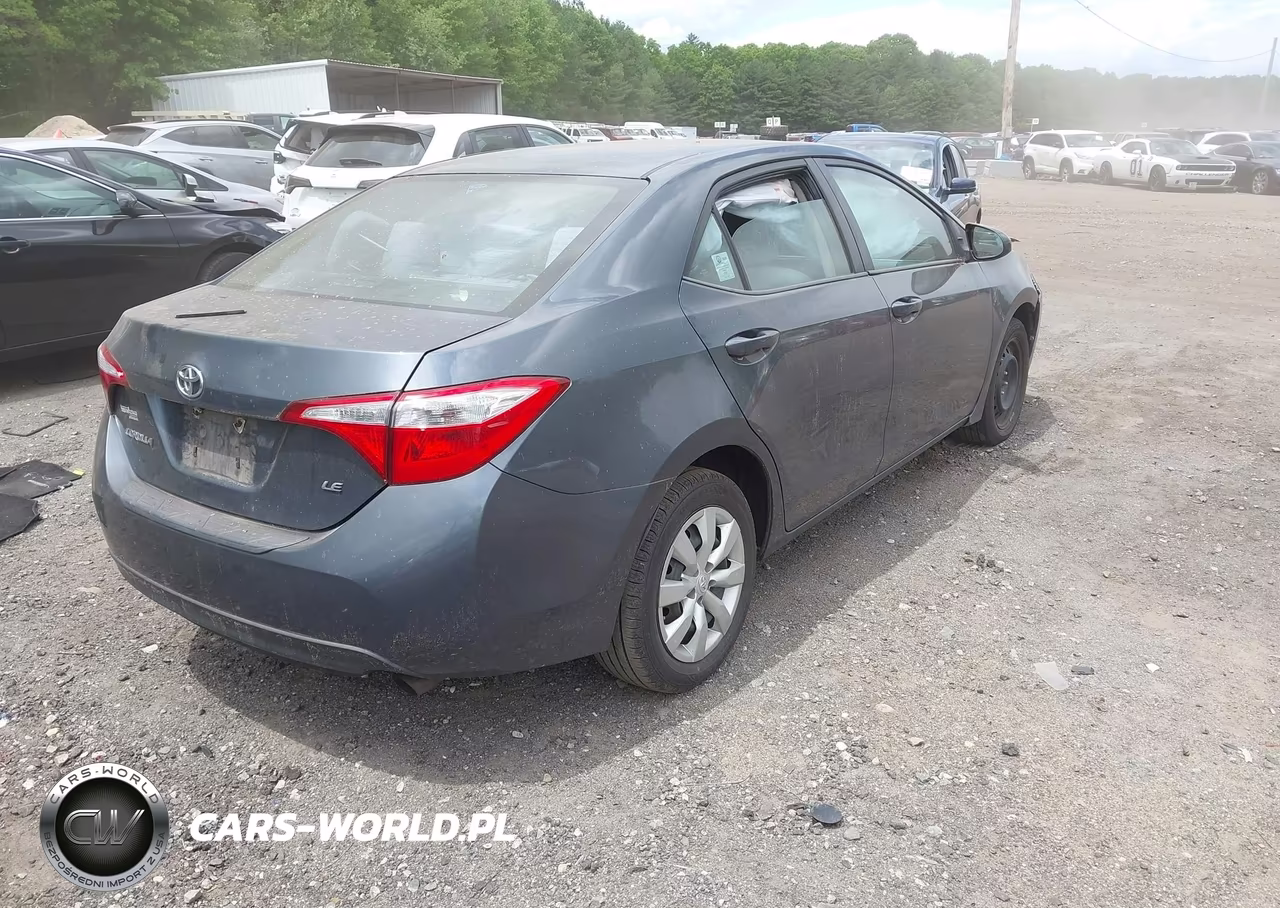 2014 Toyota Corolla Le VIN:2T1BURHE7EC003119 - 4