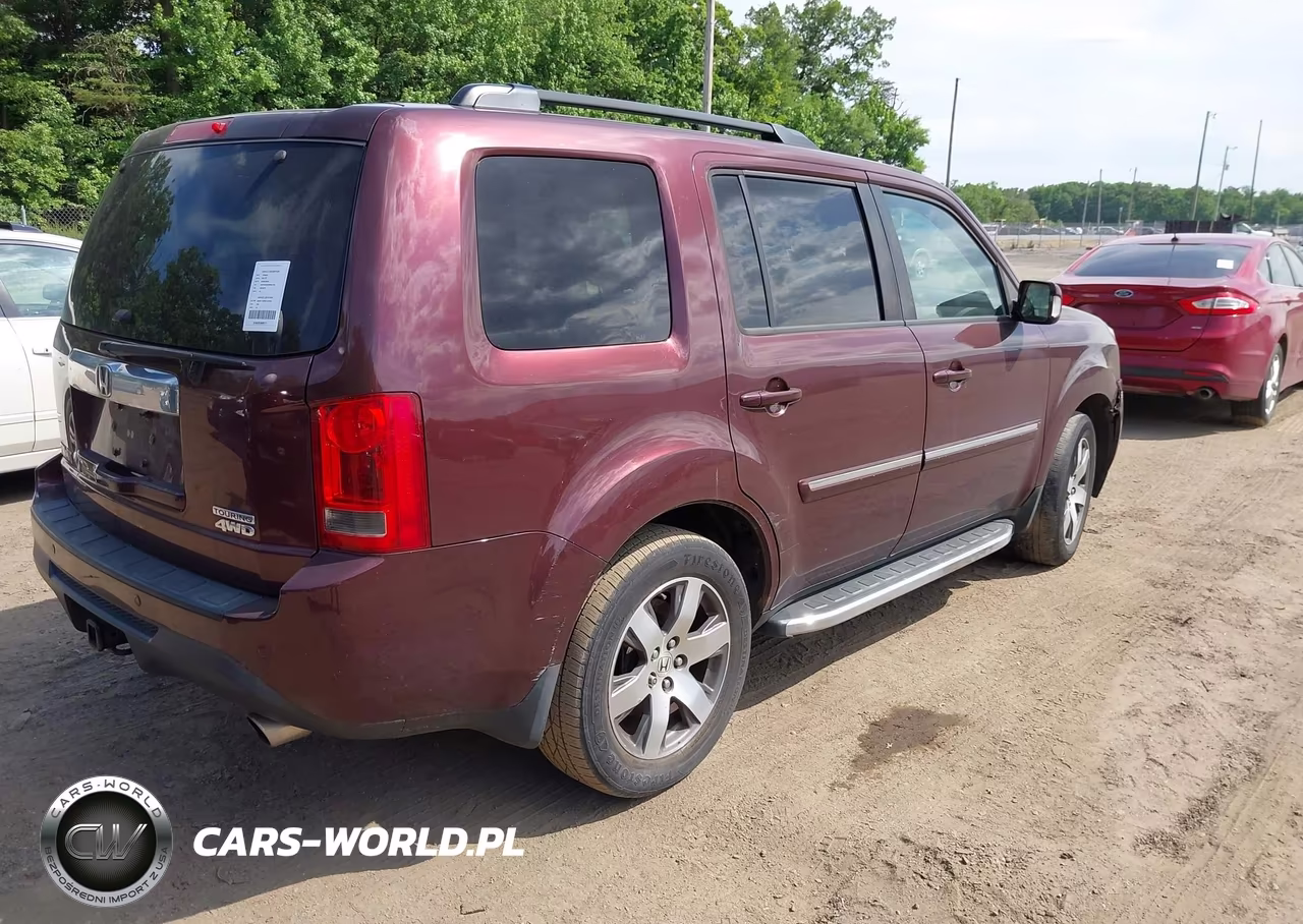 2013 Honda Pilot Touring VIN:5FNYF4H9XDB041741 - 4
