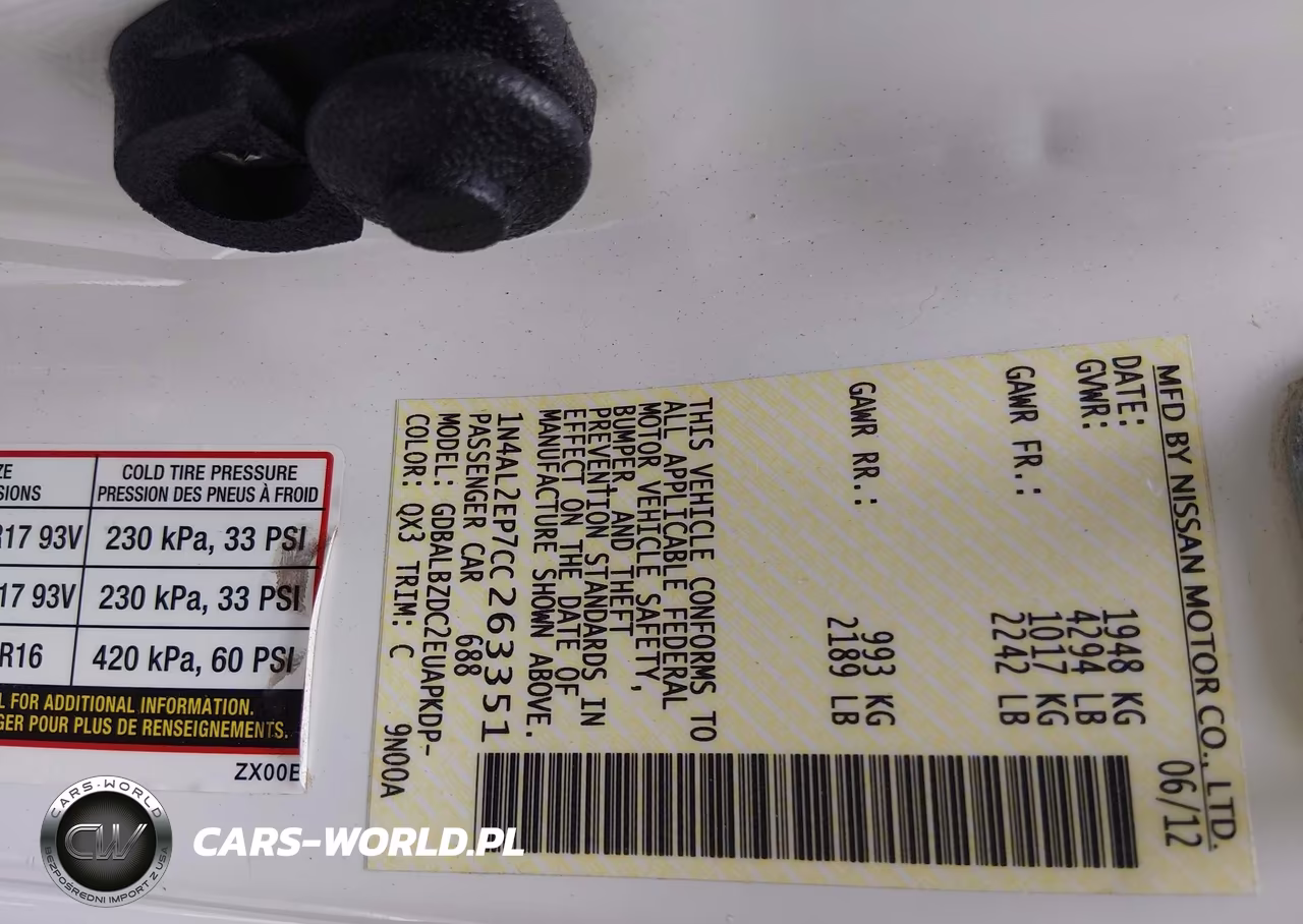 2012 Nissan Altima 2.5 S VIN:1N4AL2EP7CC263351 - 9