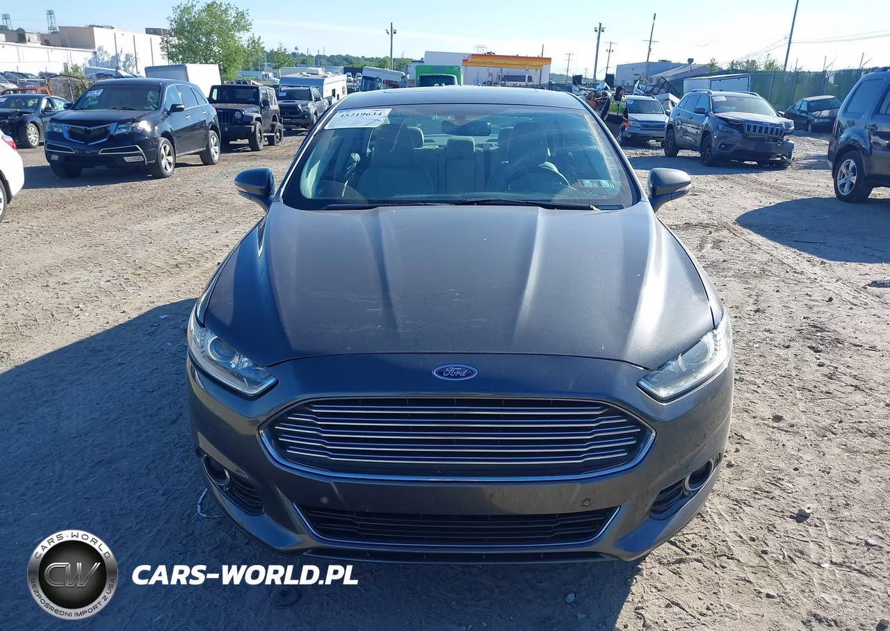 2016 Ford Fusion Titanium VIN:3FA6P0D96GR154596 - 11