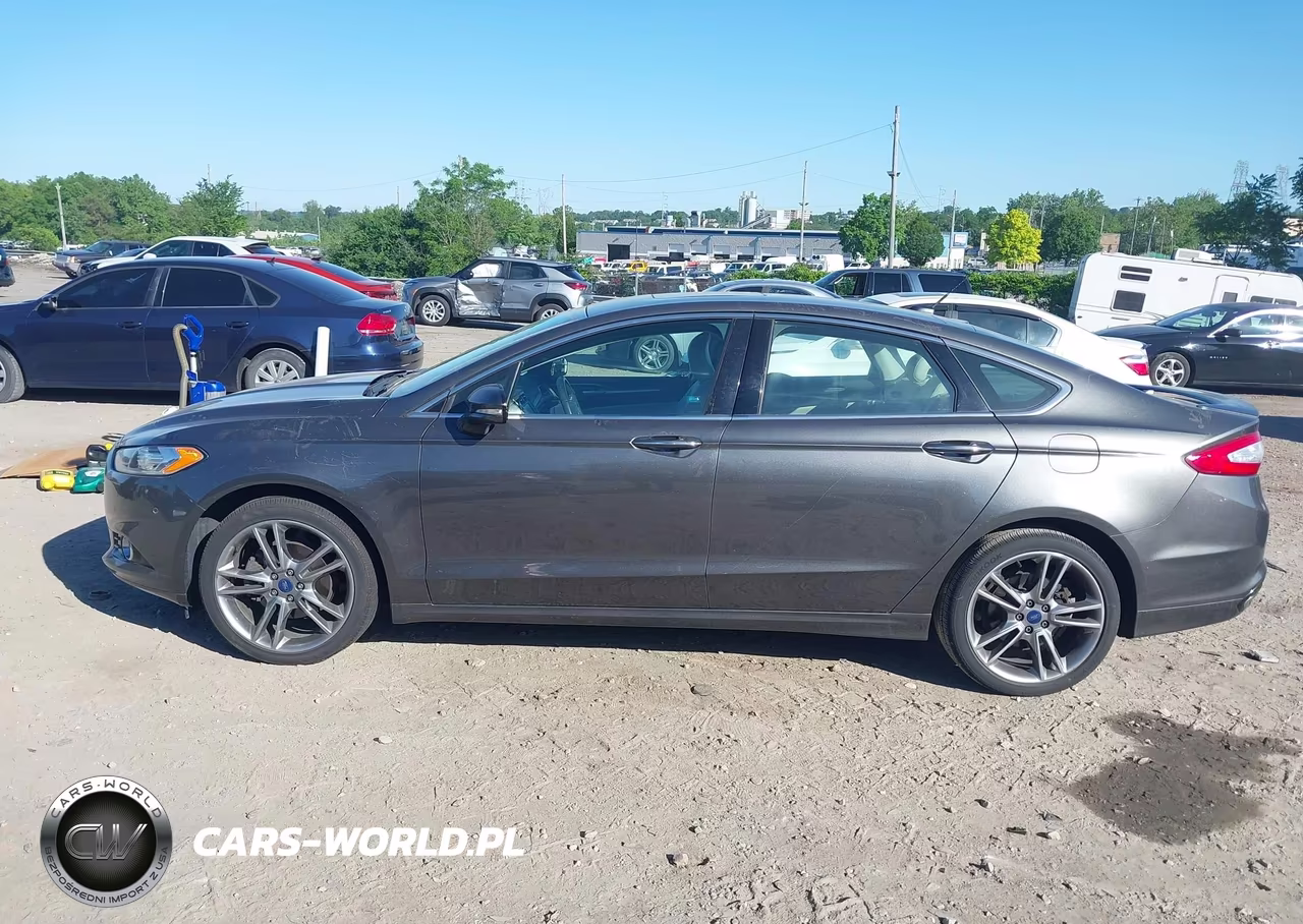 2016 Ford Fusion Titanium VIN:3FA6P0D96GR154596 - 13