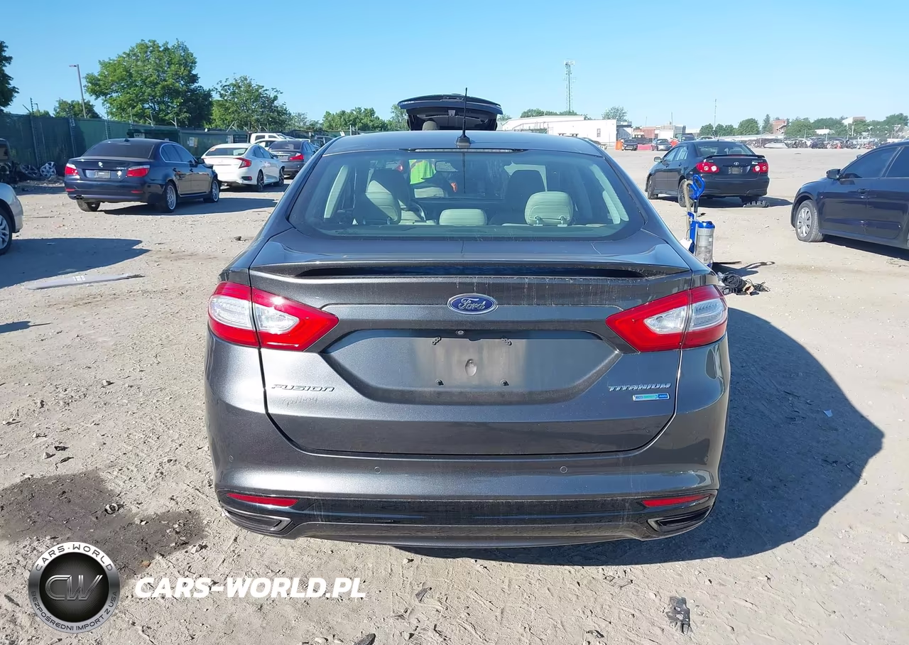 2016 Ford Fusion Titanium VIN:3FA6P0D96GR154596 - 15