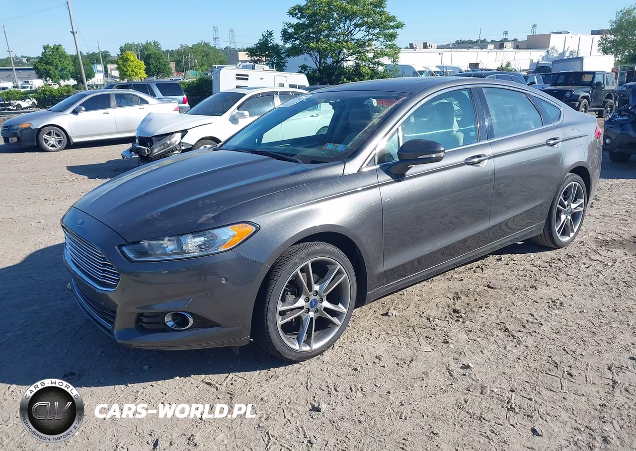 2016 Ford Fusion Titanium VIN:3FA6P0D96GR154596 - 2