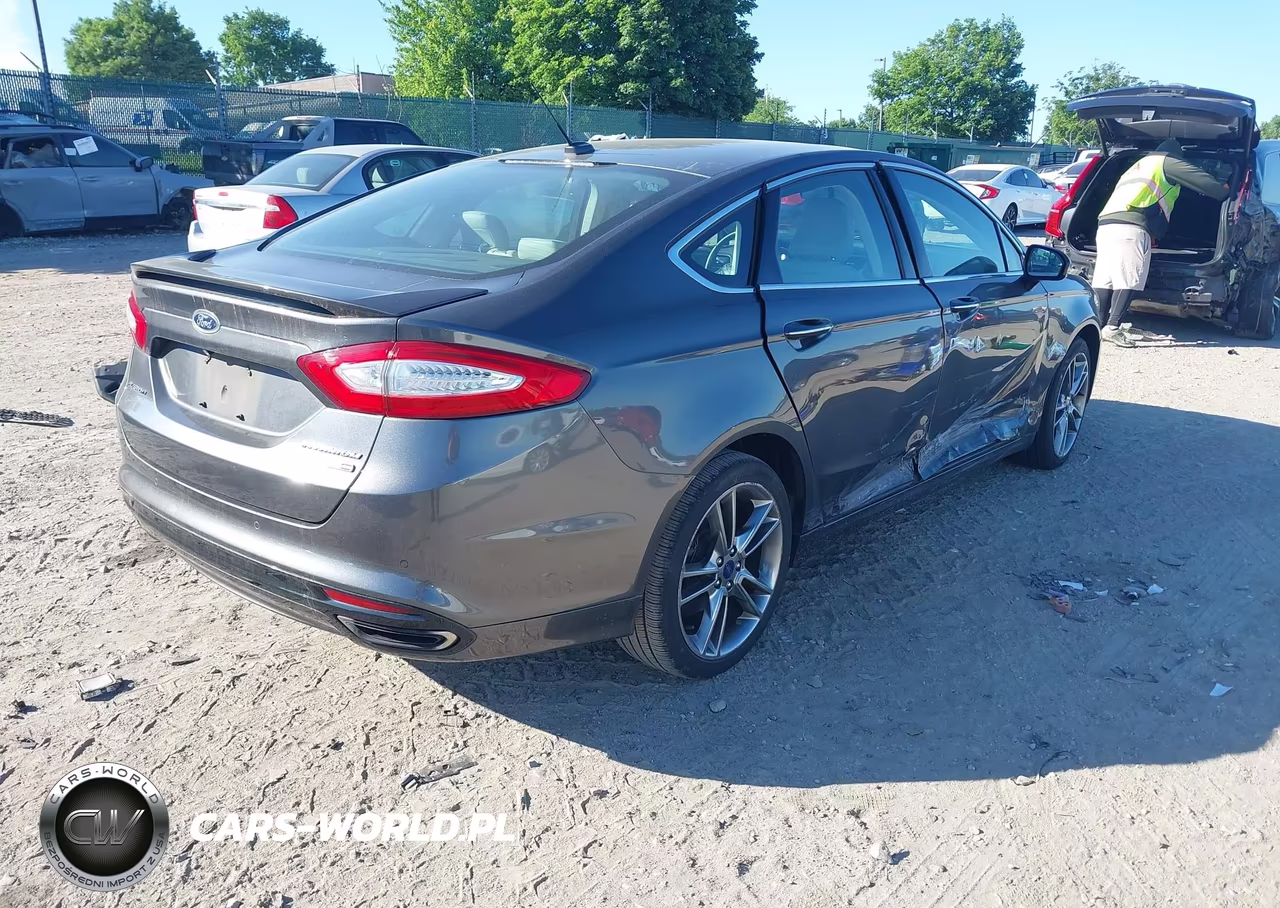 2016 Ford Fusion Titanium VIN:3FA6P0D96GR154596 - 4