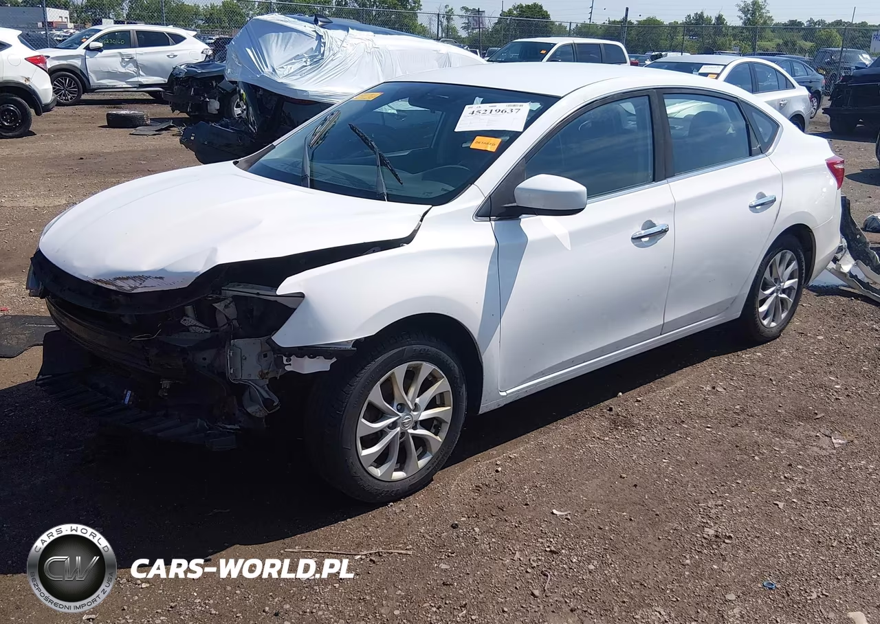 2019 Nissan Sentra Sv VIN:3N1AB7AP4KY292766 - 2