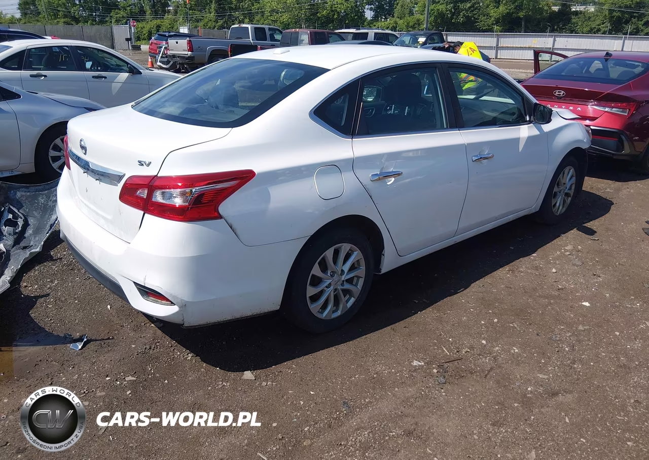 2019 Nissan Sentra Sv VIN:3N1AB7AP4KY292766 - 4