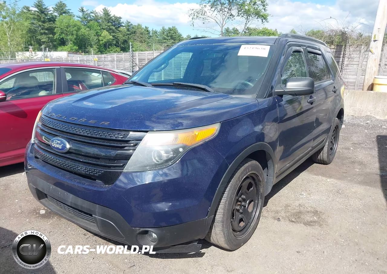 2013 Ford Utility Police Interceptor VIN:1FM5K8AR0DGC35860 - 2