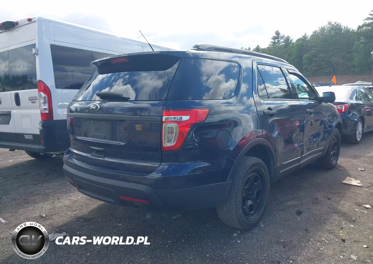 2013 Ford Utility Police Interceptor VIN:1FM5K8AR0DGC35860 - 4