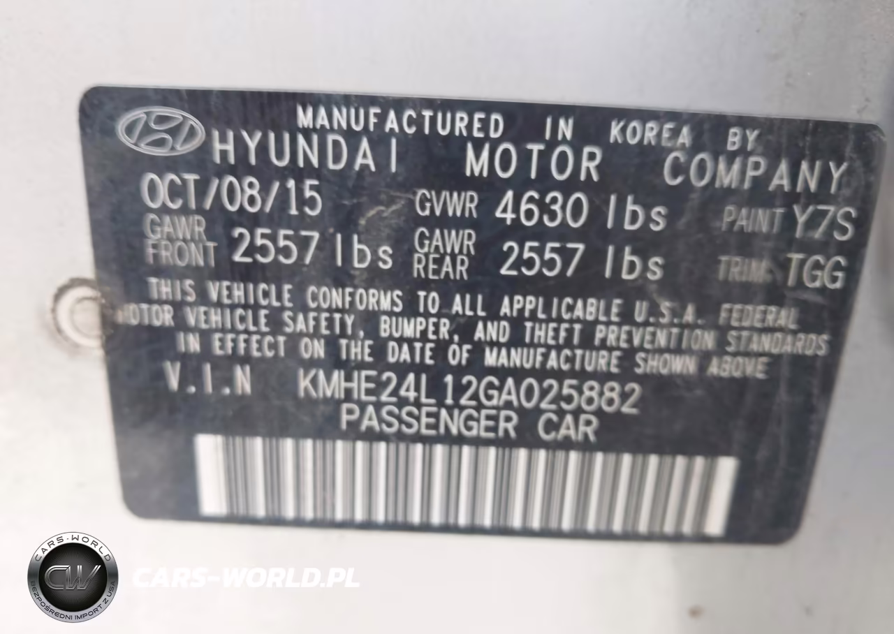 2016 Hyundai Sonata Hybrid Se VIN:KMHE24L12GA025882 - 9