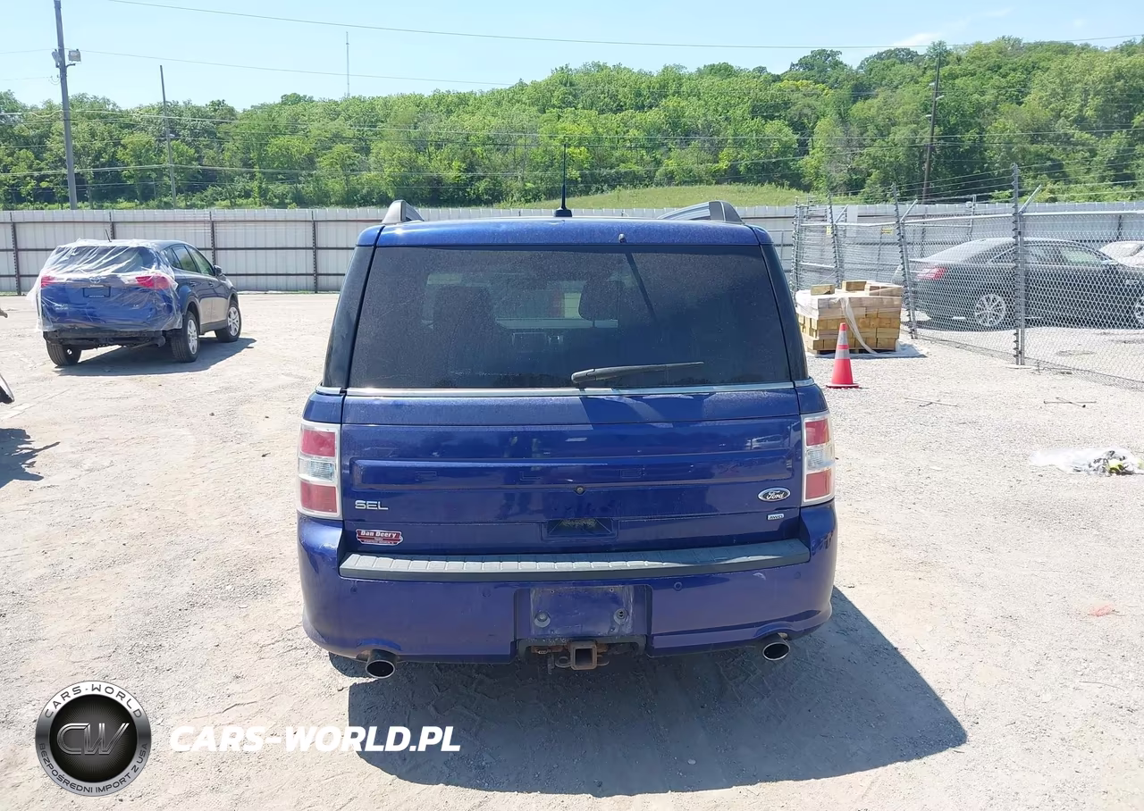 2014 Ford Flex Sel VIN:2FMHK6C89EBD44557 - 16