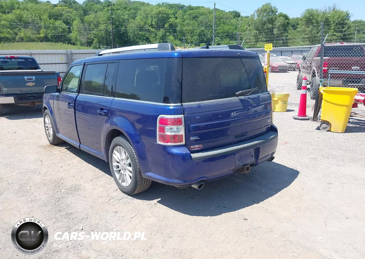 2014 Ford Flex Sel VIN:2FMHK6C89EBD44557 - 3