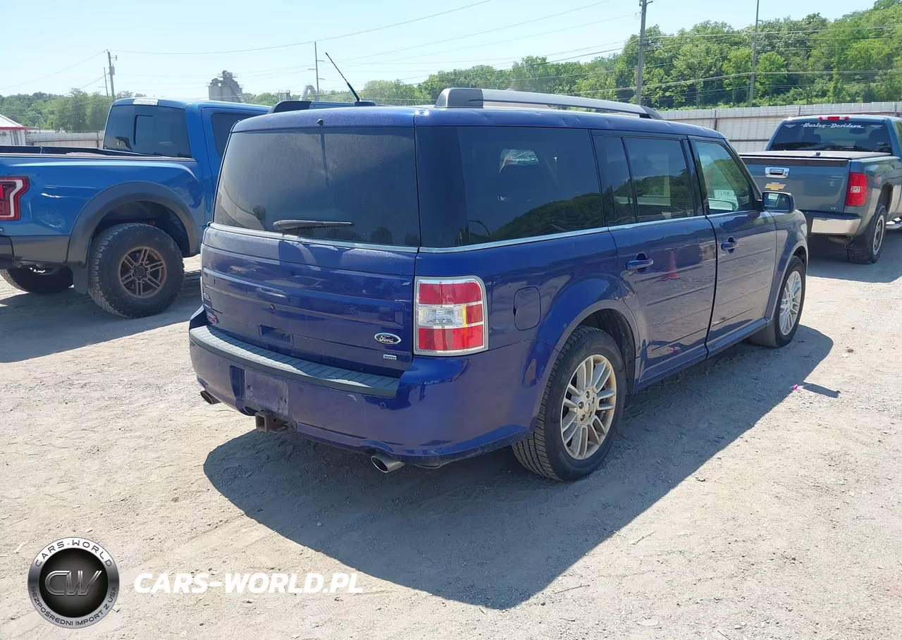 2014 Ford Flex Sel VIN:2FMHK6C89EBD44557 - 4