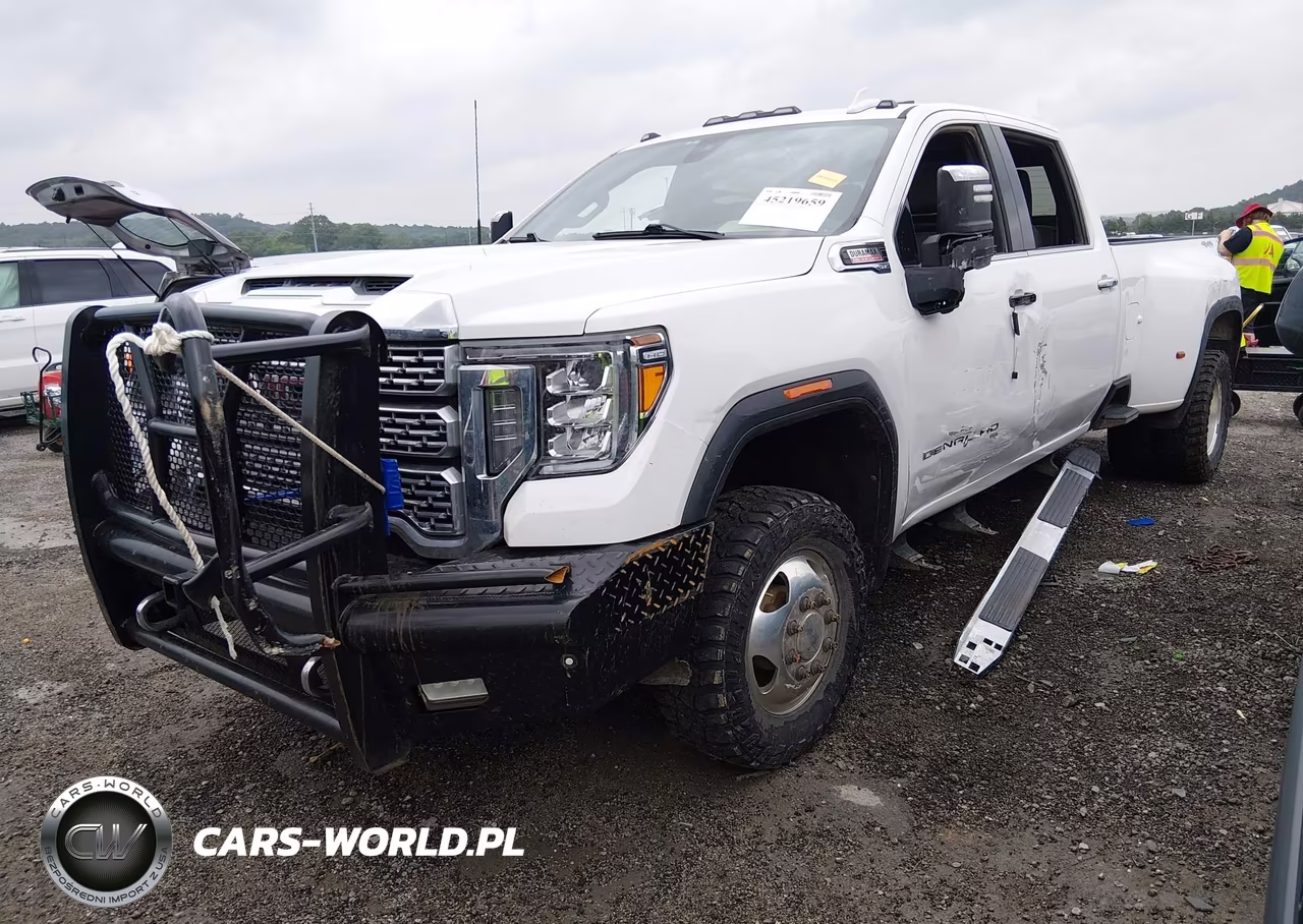 2021 GMC Sierra 3500Hd 4Wd Long Bed Denali VIN:1GT49WEY0MF109747 - 2