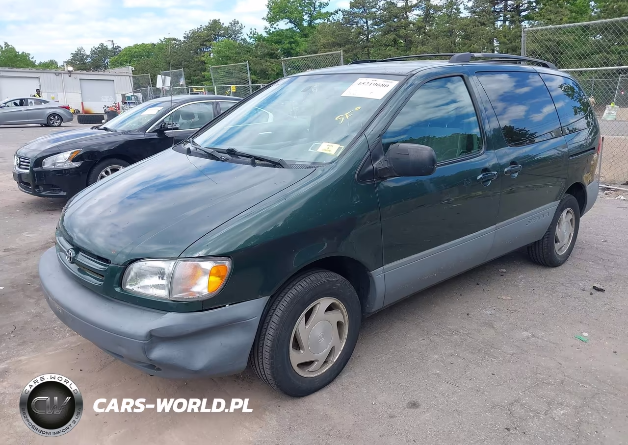 1999 Toyota Sienna Le VIN:4T3ZF13CXXU131542 - 2