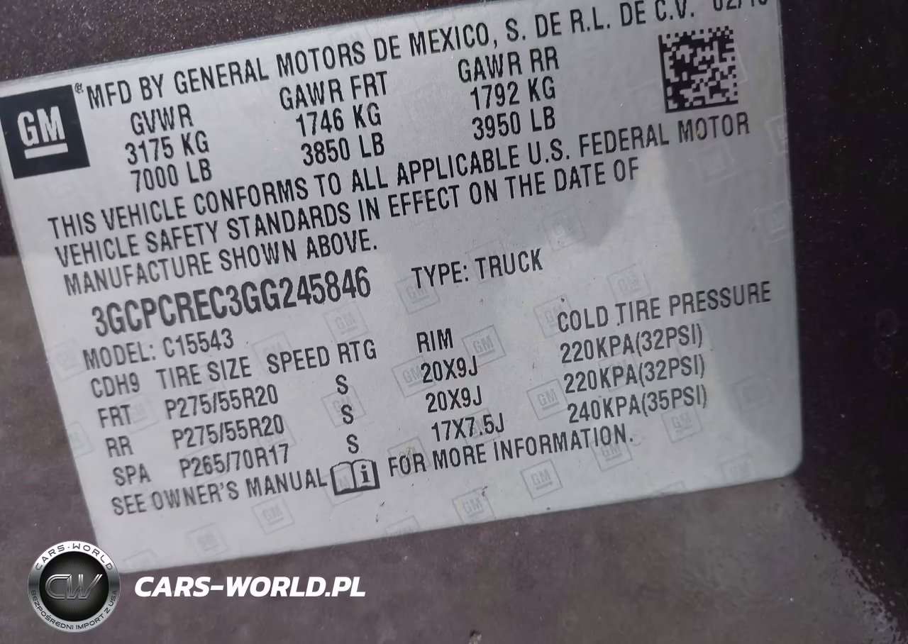2016 Chevrolet Silverado 1500 1Lt VIN:3GCPCREC3GG245846 - 9