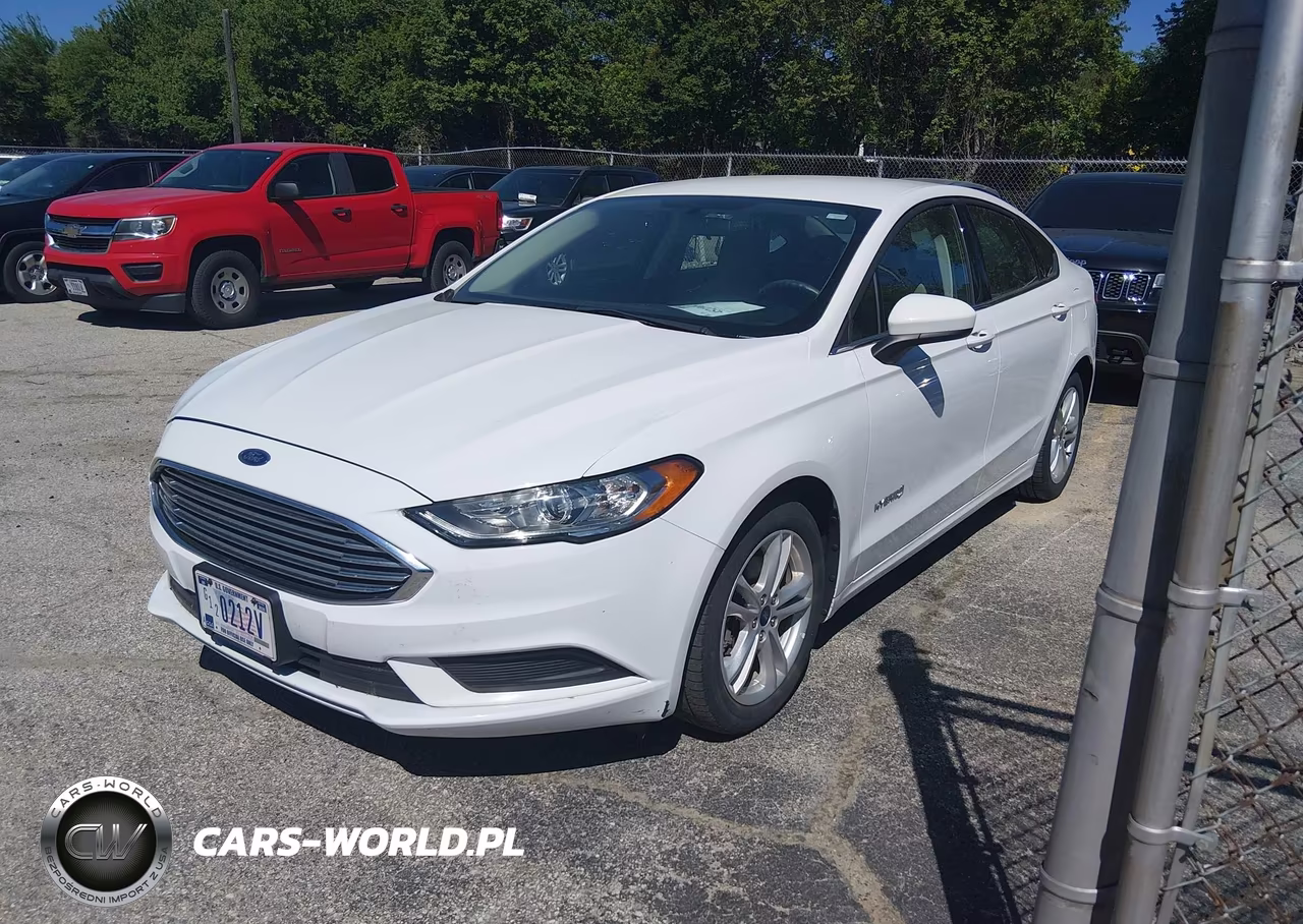 2018 Ford Fusion Hybrid S VIN:3FA6P0UU1JR281980 - 2