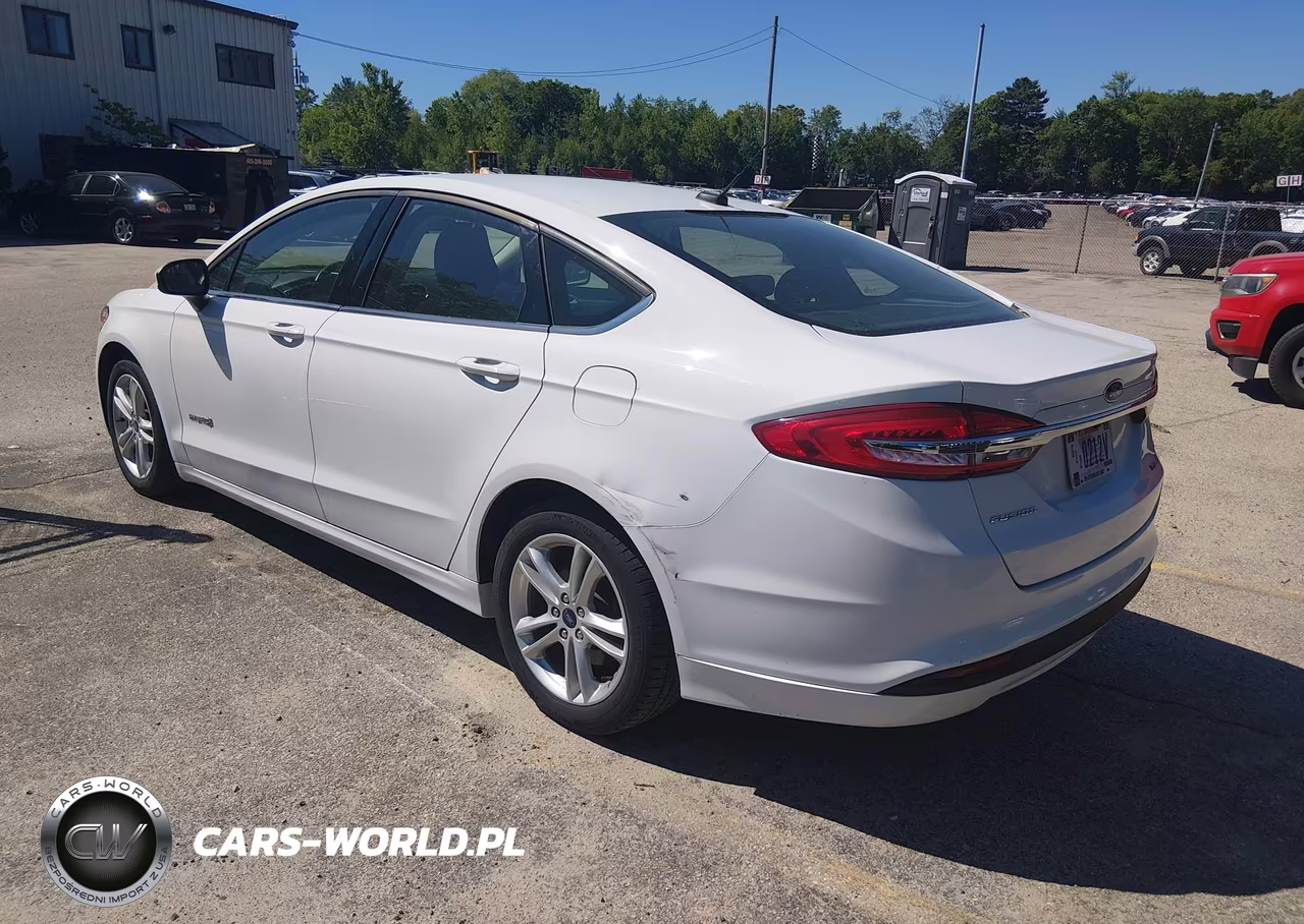 2018 Ford Fusion Hybrid S VIN:3FA6P0UU1JR281980 - 3