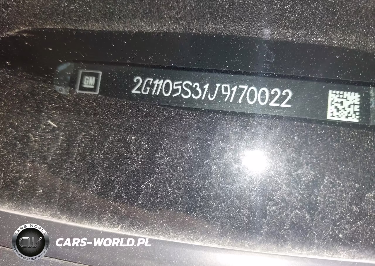 2018 Chevrolet Impala 1Lt VIN:2G1105S31J9170022 - 9