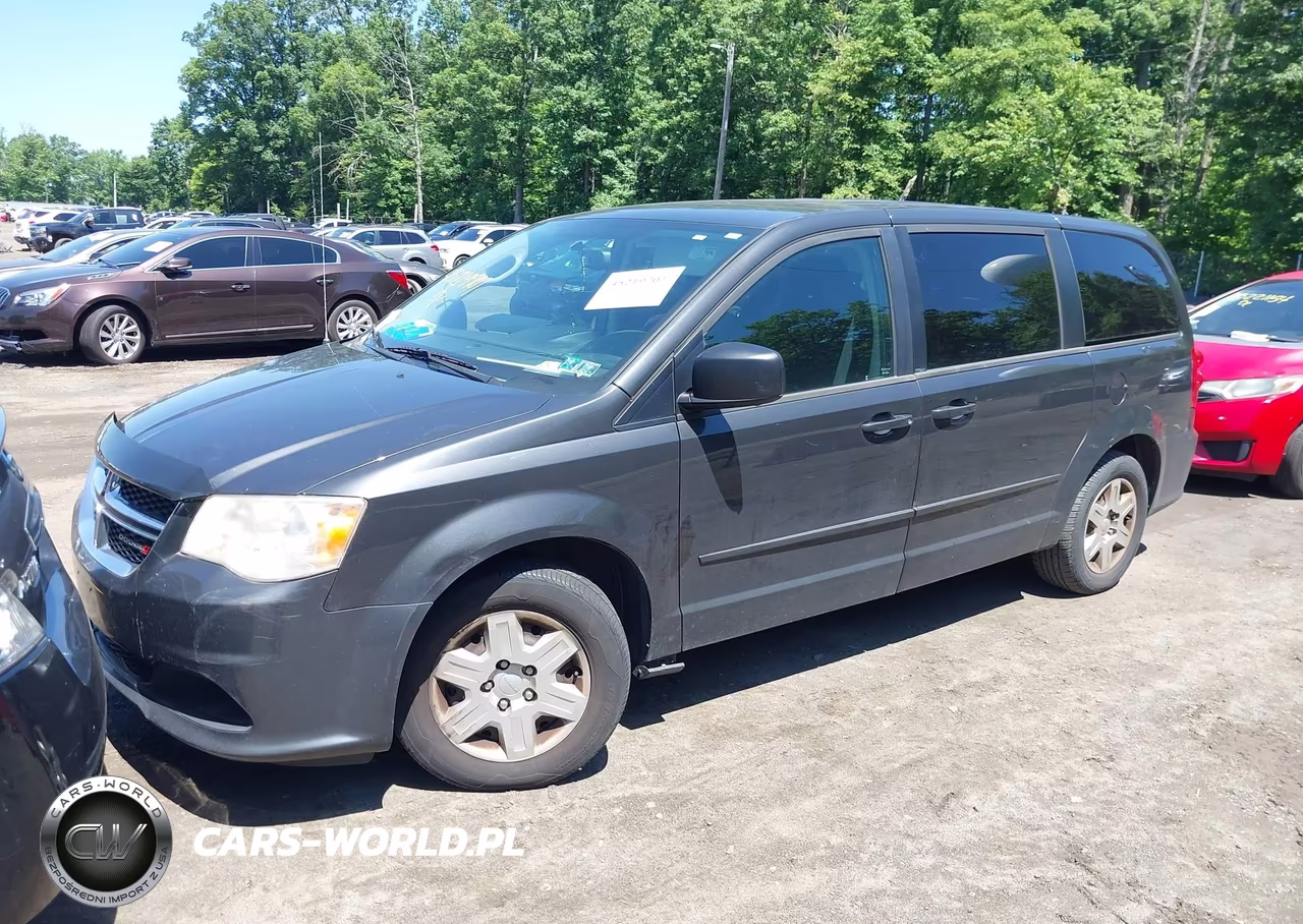 2012 Dodge Grand Caravan Se-Avp VIN:2C4RDGBG6CR349236 - 2
