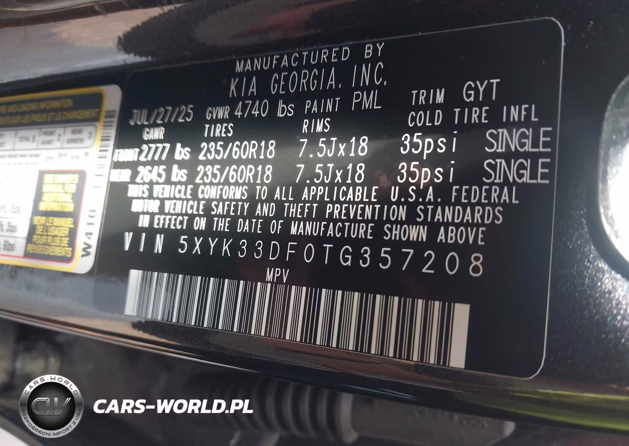 2026 Kia Sportage Ex VIN:5XYK33DF0TG357208 - 9