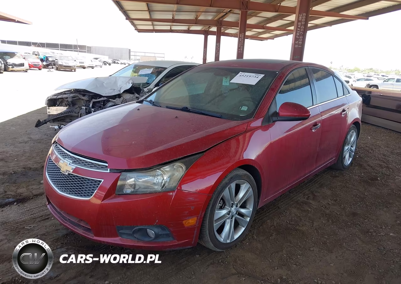 2013 Chevrolet Cruze Ltz VIN:1G1PG5SB8D7242725 - 2
