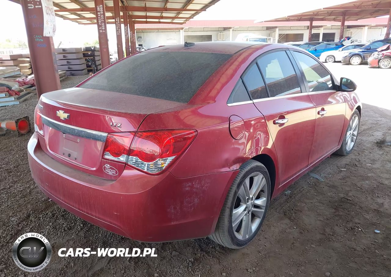 2013 Chevrolet Cruze Ltz VIN:1G1PG5SB8D7242725 - 4