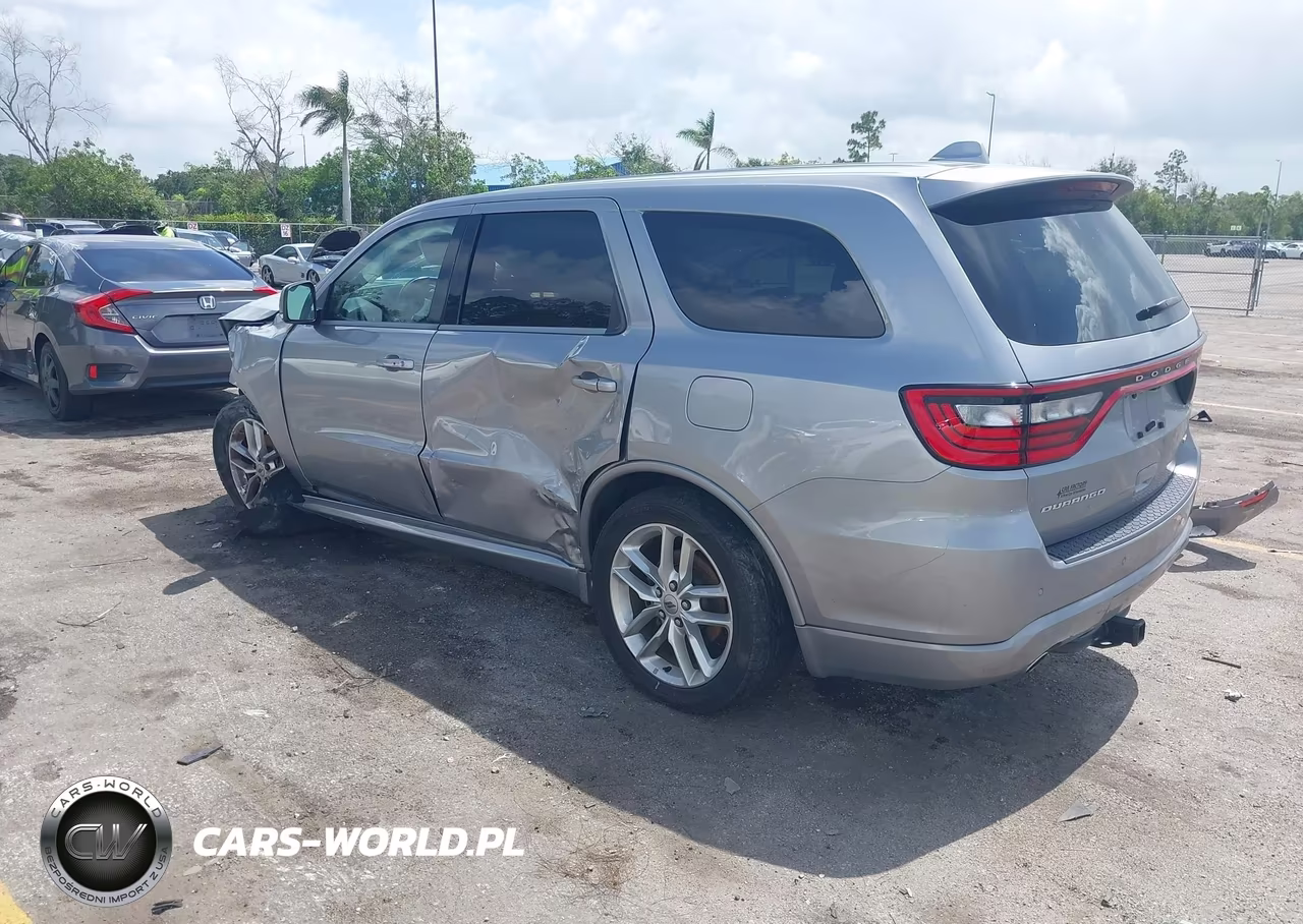 2021 Dodge Durango Gt Plus Rwd VIN:1C4RDHDG3MC608195 - 3